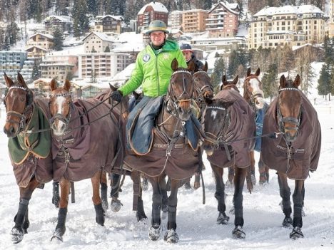 kulisy Snow Polo w Sankt Moritz