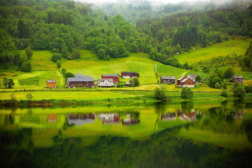 norweska wioska